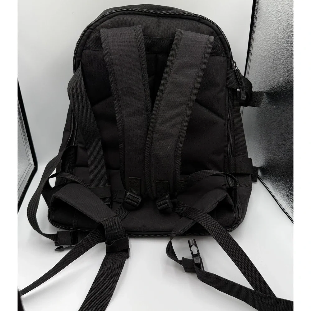 Mercury Tactical Gear Black Backpack Multi Compartment Laptop‎ Travel Bag